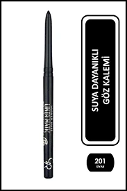 Golden Rose Liner Matıc Waterproof Asansörlü Göz Kalemi No.201 Siyah ürün görseli 1