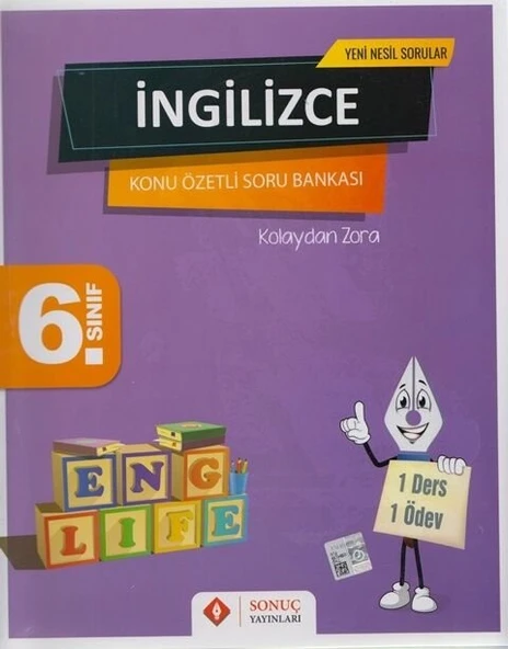 SONUÇ 6 İNGİLİZCE MODÜLER SET 2023 ürün görseli 1