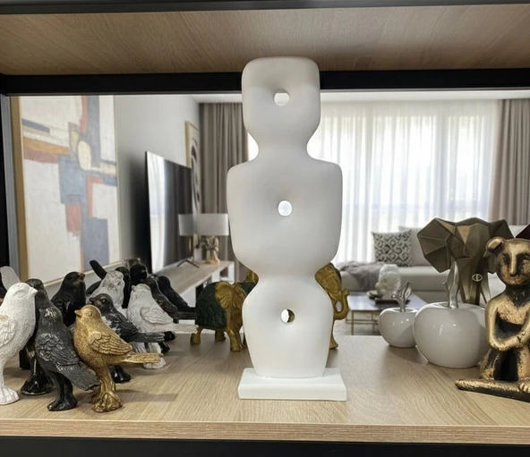Dekoratif Göbekli Tepe Biblo Polyester - Resim 5
