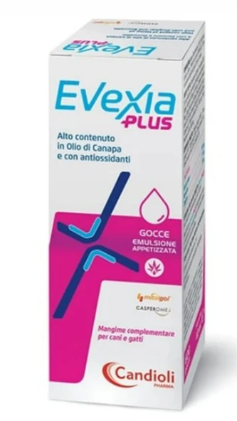 Evexia Plus 40 ml Kedi Köpek Kireçlenme, Eklem Ağrısı ve Nörolojik Rahatlatıcı Damla ürün görseli 1