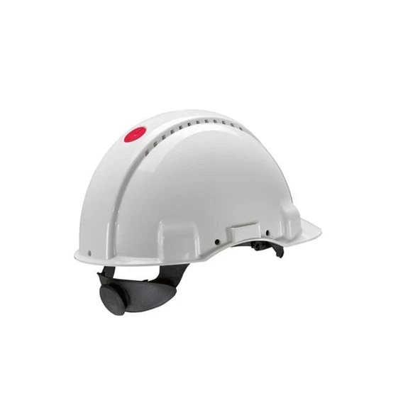 Mühendis Baret 3M G3000 Havalandırmalı Vidalı Beyaz Baret ürün görseli 1