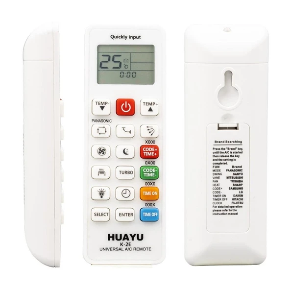 Huayu KK K-2E Universal Klima Akıllı Kumanda ürün görseli 1