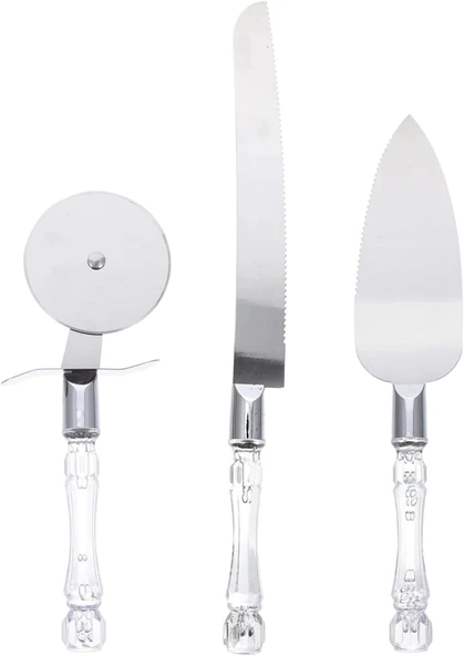 3 Parça Servis Seti - Resim 2