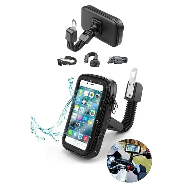 Su Geçirmez Motosiklet Telefon Tutucu ürün görseli 1