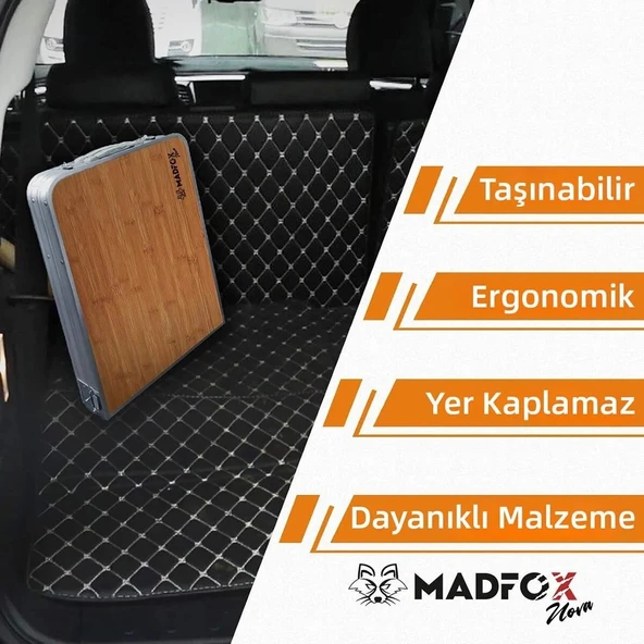 Madfox Nova Katlanır Kamp Masası - Resim 6