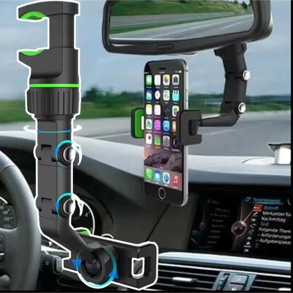 Multifonksiyon Araç Telefon Tutucu ürün görseli 1