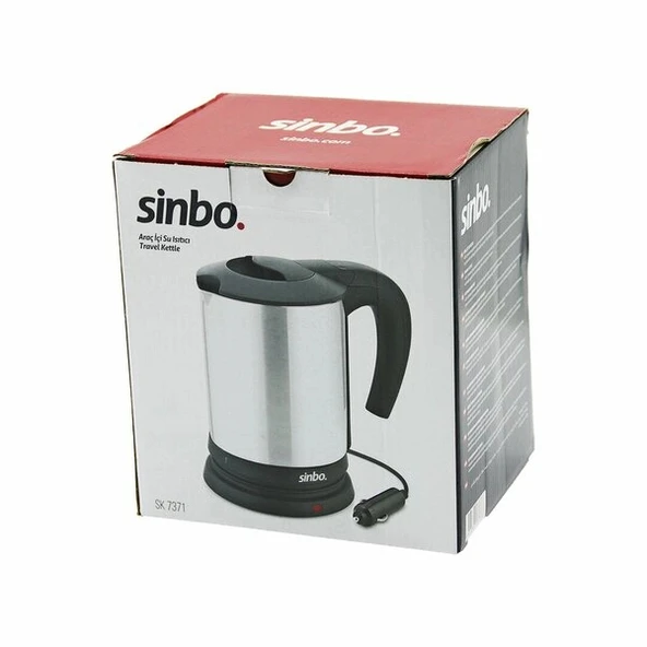 Sinbo Araç İçi Kettle Paslanmaz Çelik - Resim 3