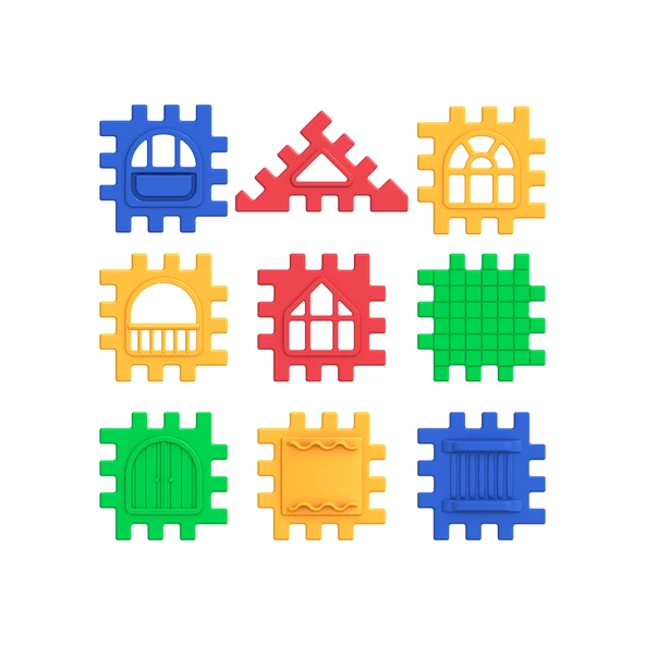 03703 Puzzle City 128 Parça -Dede - Resim 3