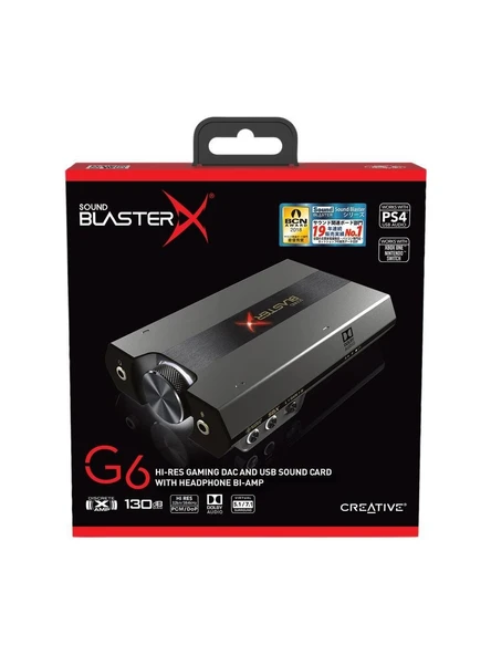 PTTAVM: Creative Sound Blasterx G6 Ses Kartı