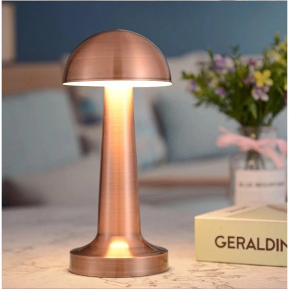 Mantar Dokunmatik LED Masa Lambası ürün görseli 1
