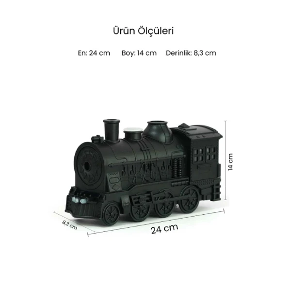 Tren Görünümlü Hava Nemlendirici - Resim 3