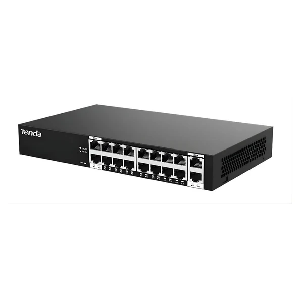 TENDA S218GPC-BH 18PORT YONETILEMEZ POE+ SWITCH ürün görseli 1