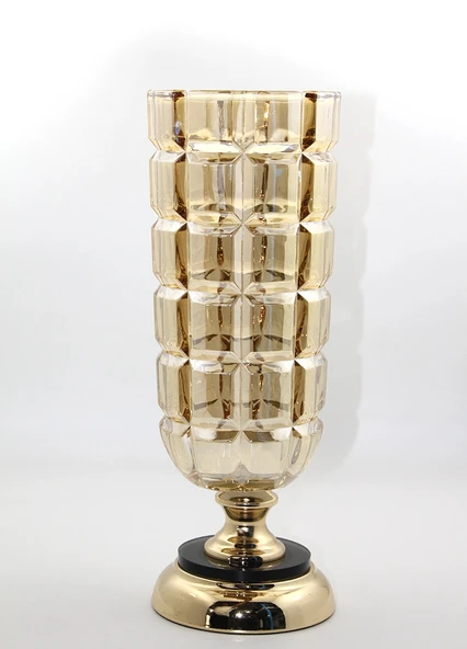 Cam Şamdan Tekli Model 4