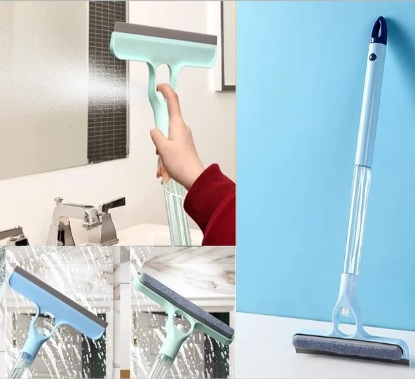 4 in 1 Spreyli Çek Çekli Camsil ve Fırça Aparatı ürün görseli 1