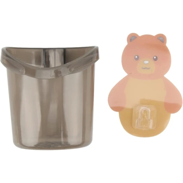 Ayı Figürlü Plastik Organizer - Resim 3