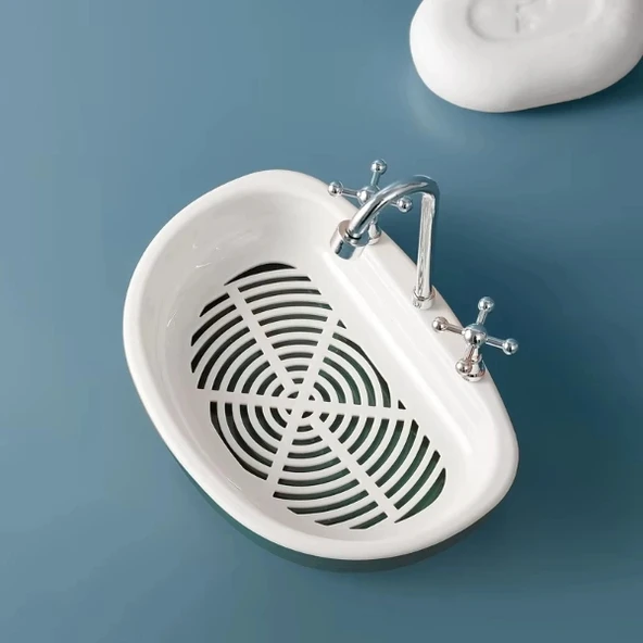 Lavabo Şeklinde Sabunluk - Resim 4