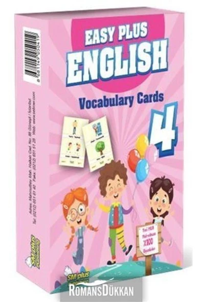 4.Sınıf Easy Plus İngilizce Dil Kartları Kutulu Selimer ürün görseli 1