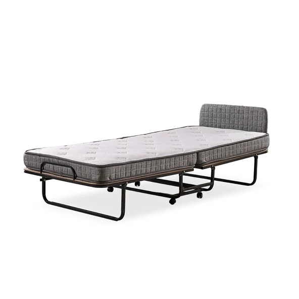 Mona Ortopedik Katlanır Yatak Seti 90x200 cm Tek Kişilik – Taşınabilir Misafir Yatağı ürün görseli 1