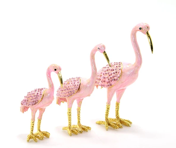 Swarovski 3'lü Flamingo ürün görseli 1