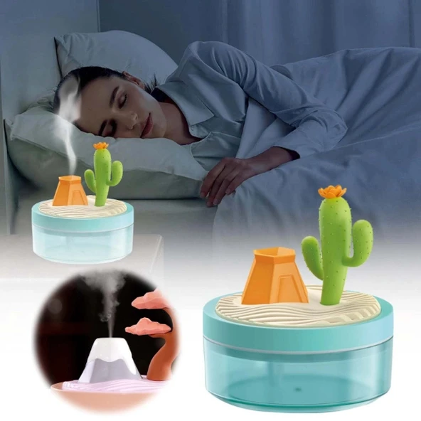 Doğa Temalı Mini Nemlendirici - Resim 3
