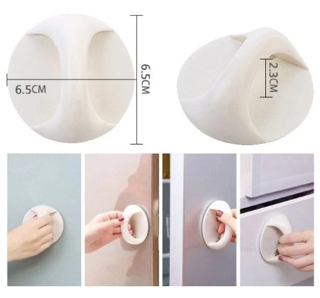 Çok Amaçlı Yapışkanlı Kulp Tutacak - Resim 4