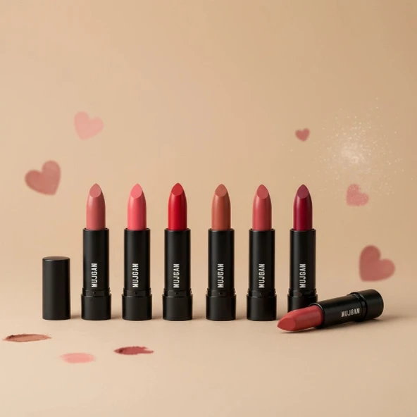 9'lu Love Matte Ruj Seti ürün görseli 1