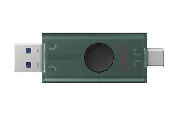 Kingston Dtdeg2-256Gb 256Gb Usb-A + Usb-C 3.2 Gen 1 Datatraveler Duog2 Flash Bellek ürün görseli 1
