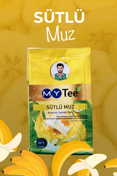 MyTee Sütlü Muz Aromalı İçecek Tozu 250gr ürün görseli 1
