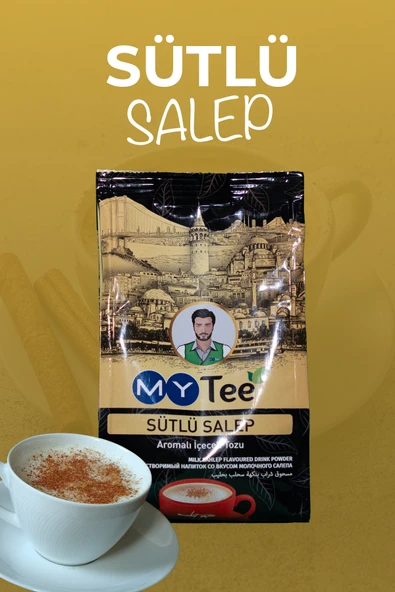 MyTee Sütlü Salep Aromalı İçecek Tozu 250gr ürün görseli 1