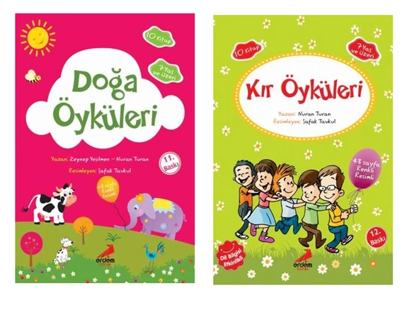 Erdem 2.Sınıf Doğa Öyküleri + Kır Öyküleri (20 Kitap) ürün görseli 1