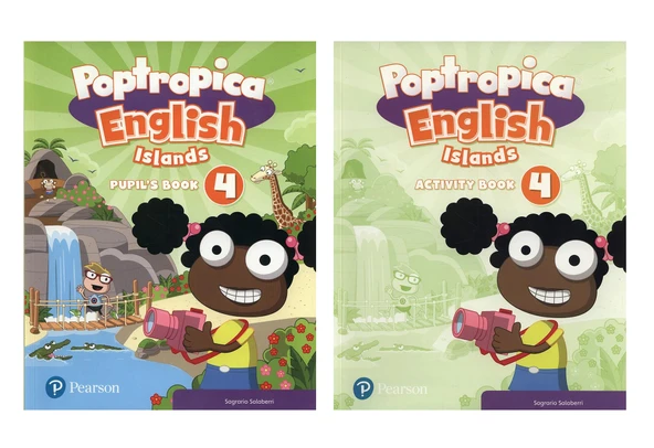 Poptropica English Islands 4 Pupil's Book + Activity Book ürün görseli 1
