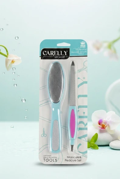 Zersan Cr-3108 Carelly 2li Kişisel Bakım Seti Manikür Pedikür Seti ürün görseli 1
