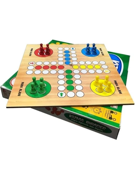 Saki Toys Ahşap Kızma Birader Aile Zeka Oyunu ürün görseli 1