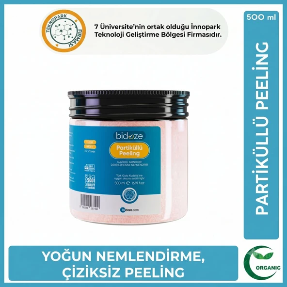 Bidoze Partiküllü Vücut Peelingi 500 Ml | Kolajen ve E Vitamini Destekli Arındırıcı Scrub ürün görseli 1