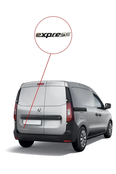 Express Arka Yazı Krom - 7700815572 - Resim 2