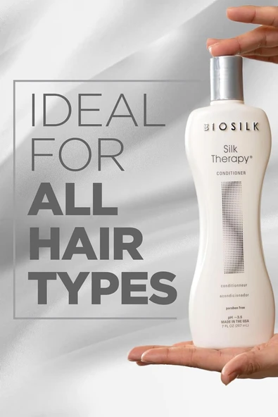 BioSilk Silk Therapy İpek Proteini Saç Kremi 207ML - Resim 6