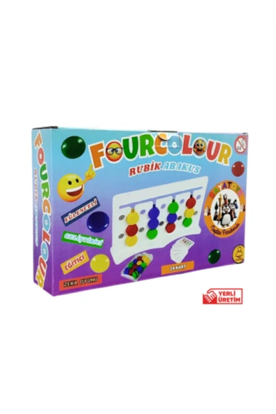 Saki Toys Four Colour Game Zeka Strateji Görsel Algı Aile Kutu Oyunu ürün görseli 1
