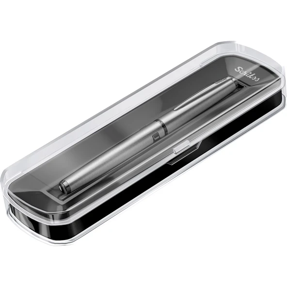 Scrikss Metropolis 78MG Roller Kalem Mat Gri  Kristal Kutulu ürün görseli 1