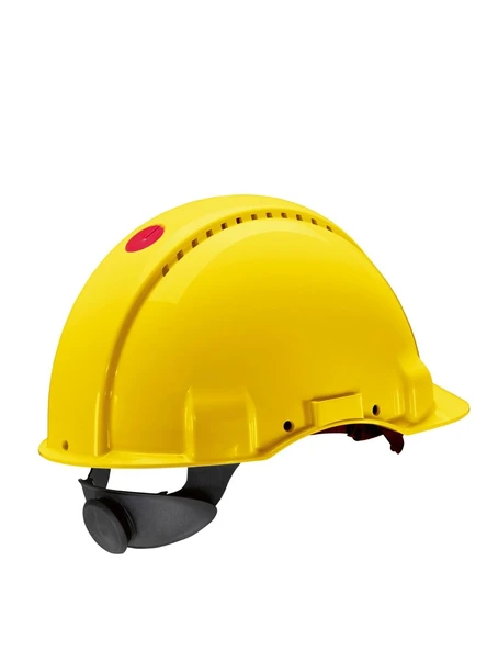 3M PELTOR G3000 Uv Korumalı Vidalı Baret - SARI ürün görseli 1