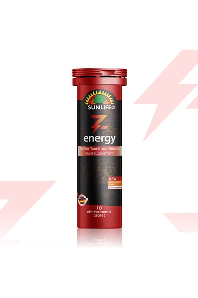 Z-Energy - Kafein, Taurin ve Vitamin Gıda Takviyesi ürün görseli 1
