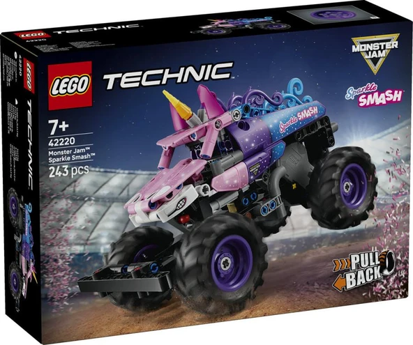LEGO Technic 42220 Monster Jam Sparkle Smash ürün görseli 1
