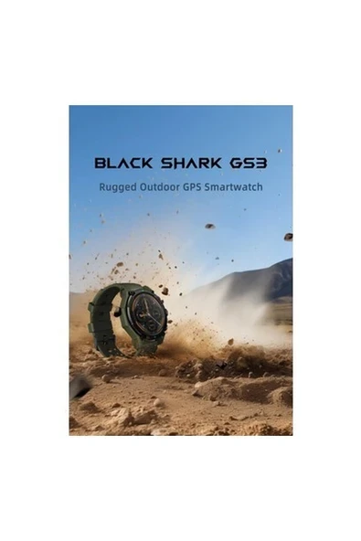 Gs3 Xiaomi Outdoor Gps 50MT Suya Dayanıklı Akıllı Saat 21 Gün Pil Ömrü ürün görseli 1