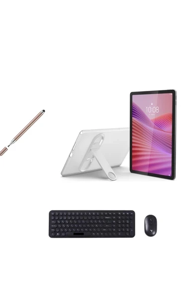 Tab M10 4gb 128 GB 10.1\" Tablet GRİ + Kılıf +KALEM +SİYAH KLAVYE MOUSE TÜRKİYE GARANTİLİ ürün görseli 1