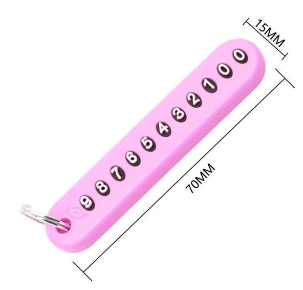 Mini Anahtarlık Çok Amaçlı Numaratör - Resim 3
