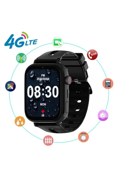 4G Akıllı Çocuk Saati GPS-Görüntülü Arama-Anlık Nokta Atışı Takip-Kameralı Çocuk Saati BTK Kayıtlı ürün görseli 1