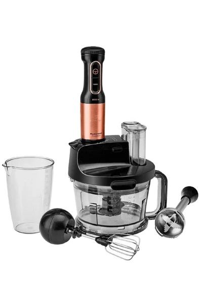 Karaca Mastermaid Prosteel 2000W Mutfak Robotu Black Copper ürün görseli 1