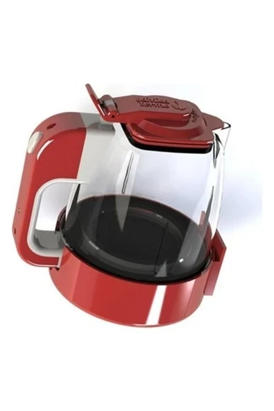 24V Kamyon ve Tır Için Kettle ve Su Isıtıcı, Kırmızı Renk ürün görseli 1