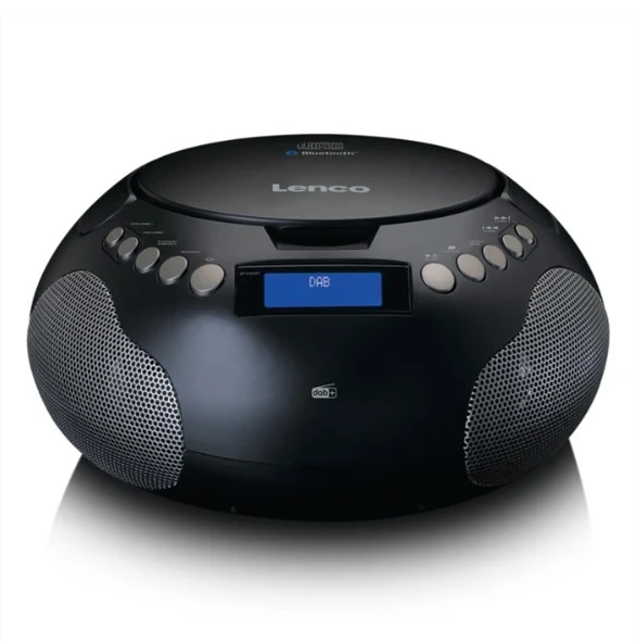 LENCO SCD-341BK - DAB+/ FM radyo ve Bluetooth® özellikli Boombox ürün görseli 1