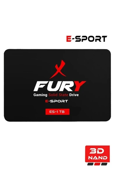 Fury E-Sport 1 Tb 550MB-500MB/S Sata3 2,5 Gaming SSD ürün görseli 1
