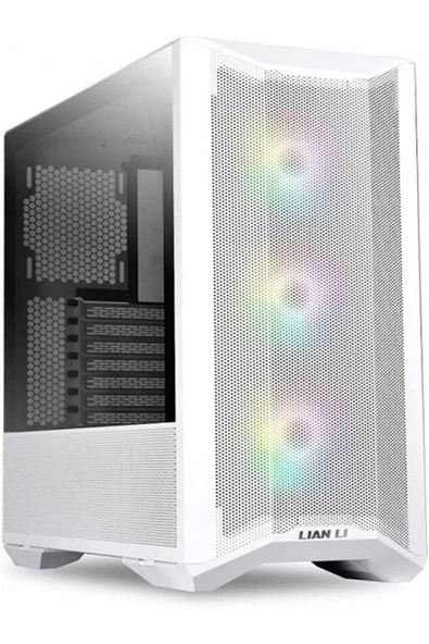 011 Lancool Iı Mesh Beyaz Rgb Mid-Tower E-Atx Gaming (Oyuncu) Kasa (G99.LAN2MRS.50) ürün görseli 1